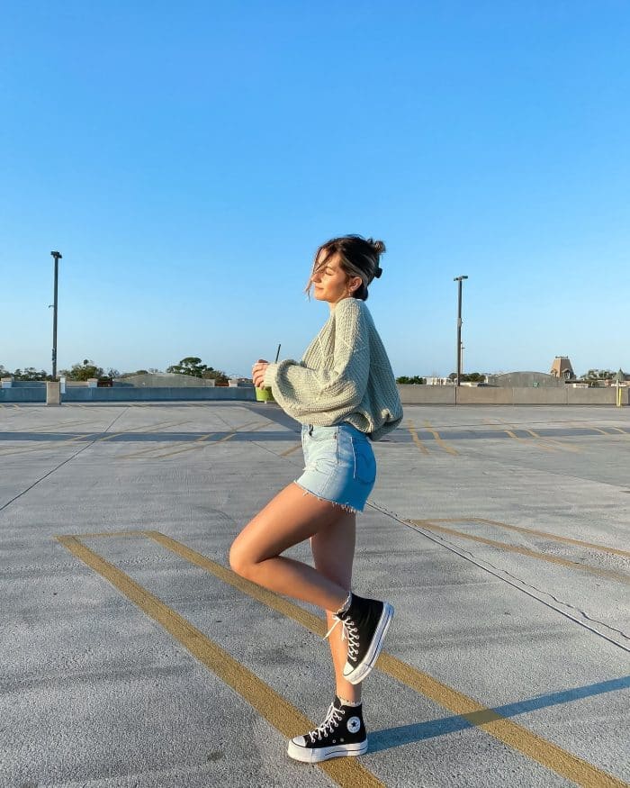 Кеды Converse Lift Platform HI Black 560845C — изображение 14