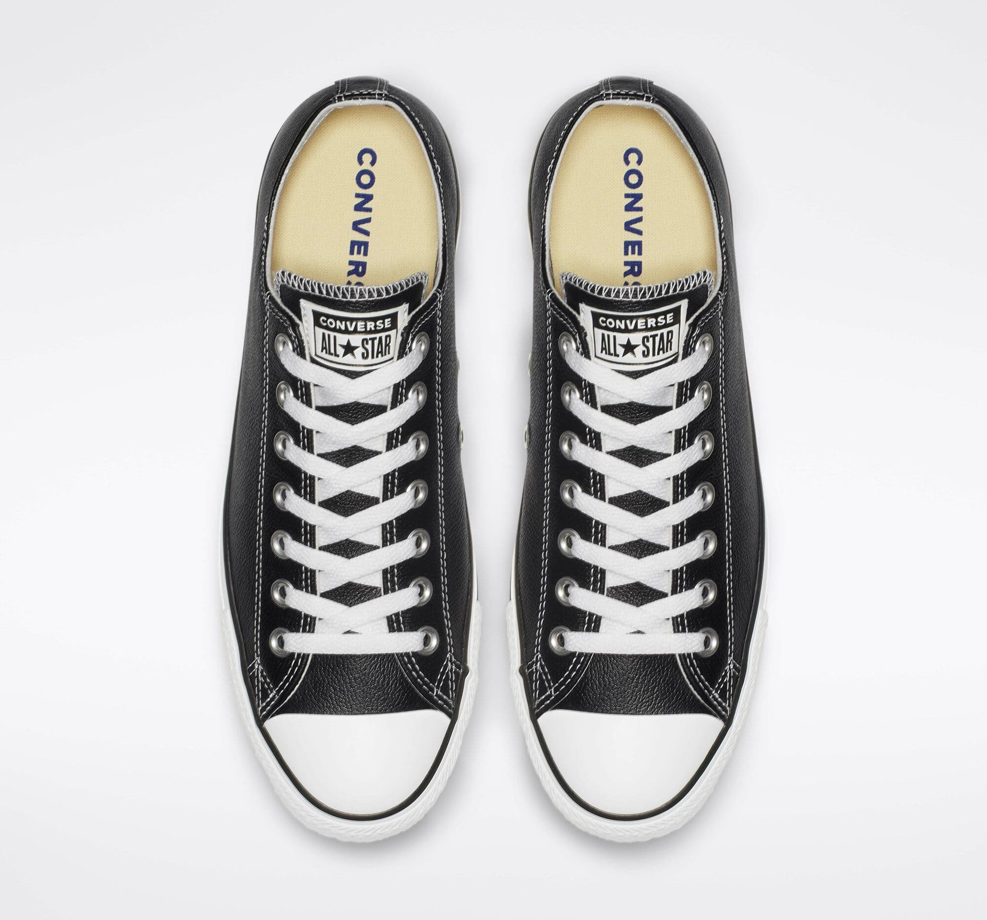 Converse Classic Leather Low Black 132174C