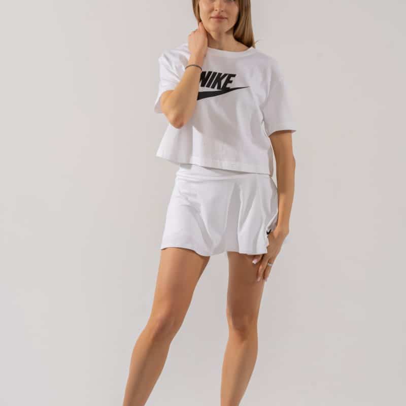 Футболка Nike Sportswear Essential Cropped Logo T-Shirt White/Black BV6175-100