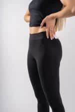 Леггинсы Nike Sportswear Essential Mid-Rise Swoosh Leggings Black CZ8530-010