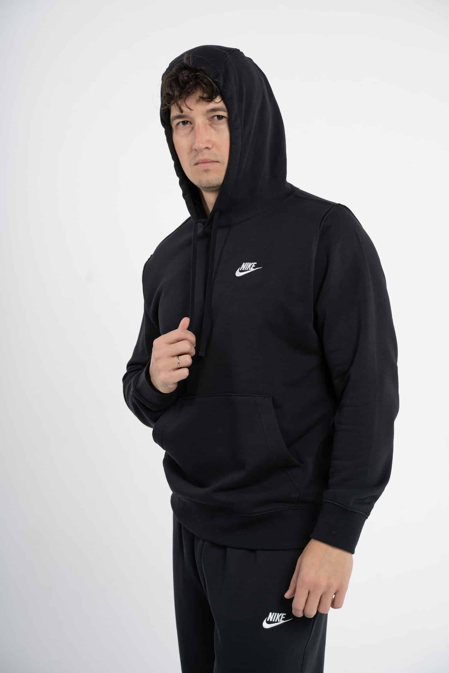 Худи Nike Sportswear Club Pullover Hoodie Black CZ7857-010 Худи Nike Sportswear Club Pullover Hoodie Black CZ7857-010