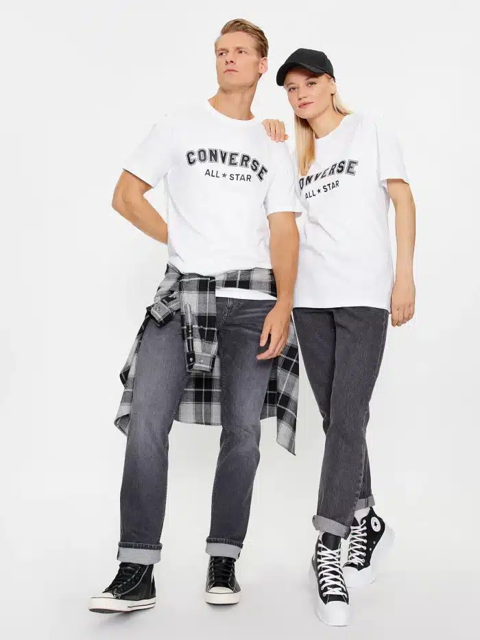 Футболка Converse Go-To All Star Logo White UNISEX 10024566-A04 — изображение 6