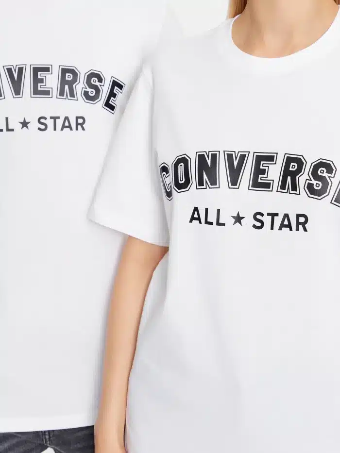 Футболка Converse Go-To All Star Logo White UNISEX 10024566-A04 — изображение 4