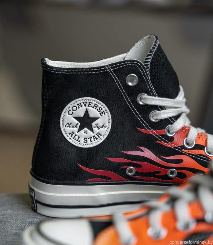 Кеды Converse Chuck 70 Hi Archive Print Fire 165024C