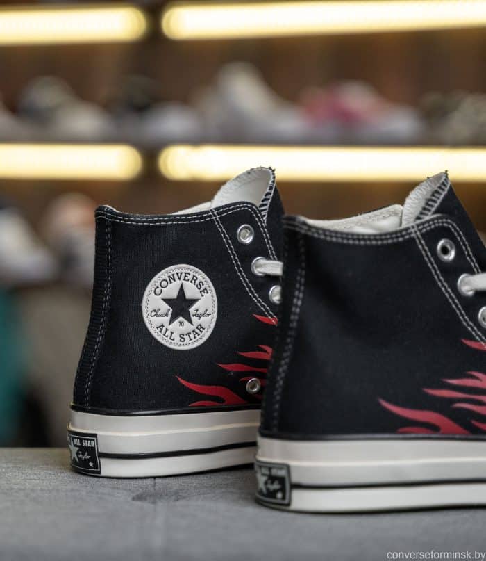 Кеды Converse Chuck 70 Hi Archive Print Fire 165024C