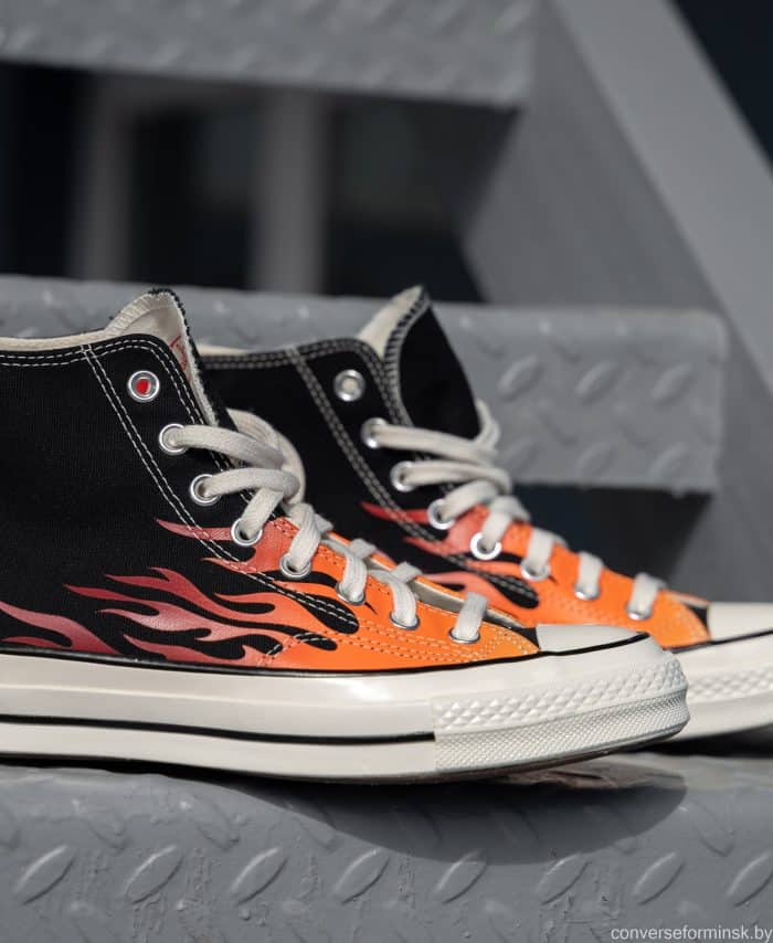 Кеды Converse Chuck 70 Hi Archive Print Fire 165024C