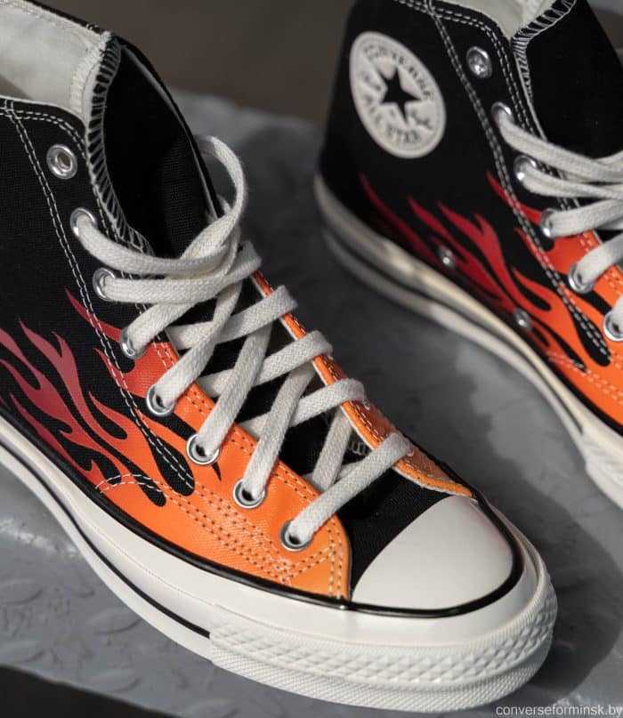 Кеды Converse Chuck 70 Hi Archive Print Fire 165024C