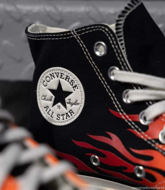 Кеды Converse Chuck 70 Hi Archive Print Fire 165024C