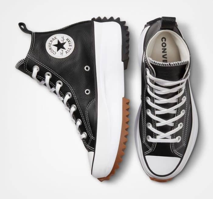 Кожаные черные Кеды Converse Run Star Hike A04292C