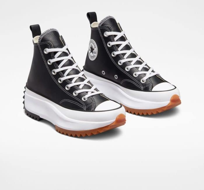 Кожаные черные Кеды Converse Run Star Hike A04292C