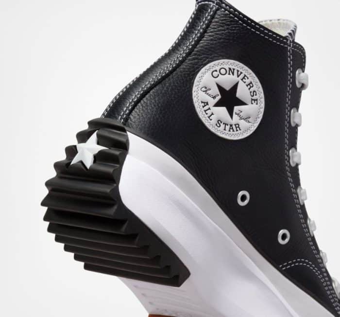 Кожаные черные Кеды Converse Run Star Hike A04292C