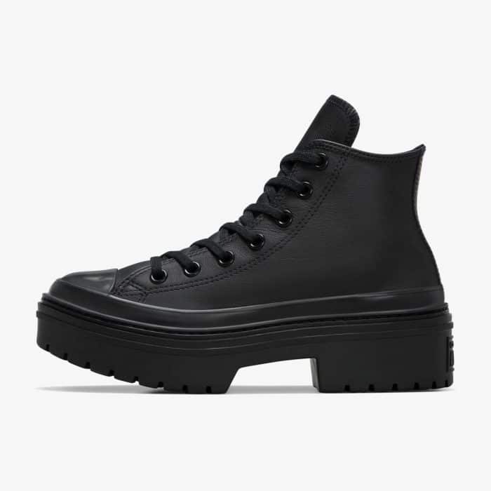 Кеды Converse Chuck Taylor All Star Lugged Heel (Кожа) Platform A10369C — изображение 5