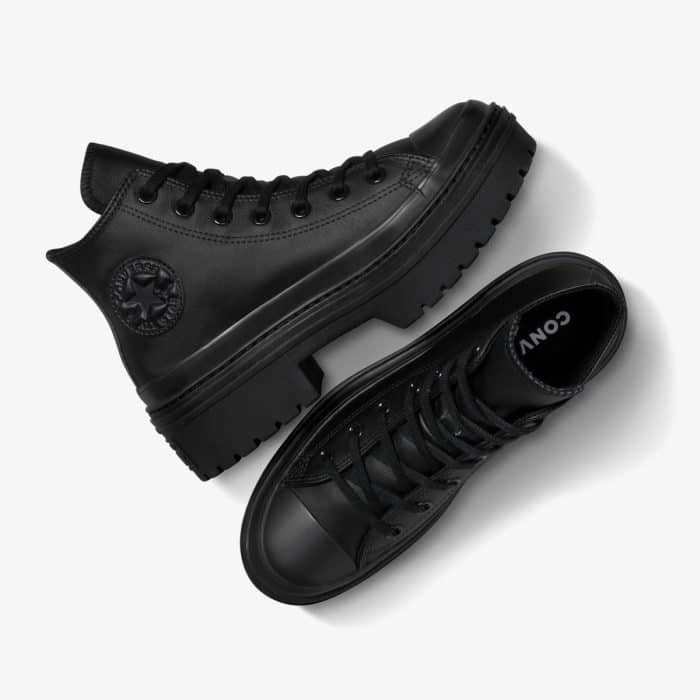 Кеды Converse Chuck Taylor All Star Lugged Heel (Кожа) Platform A10369C