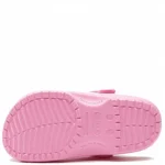 Детские клоги Crocs Classic Pink 206991-6SW — изображение 6