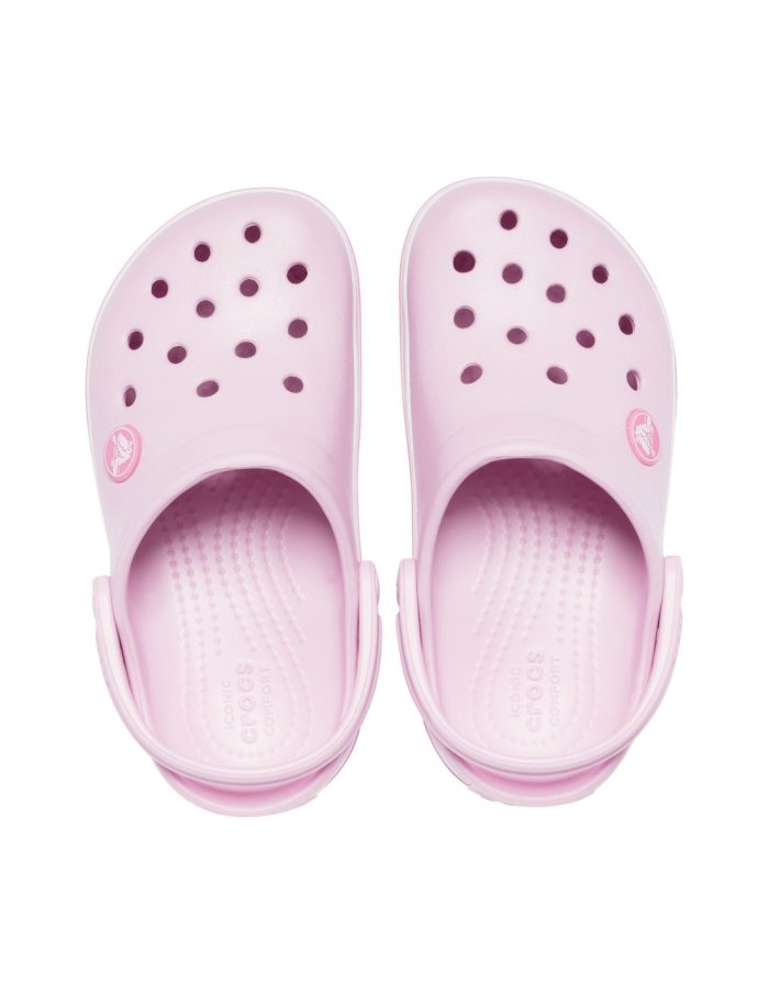 Детские клоги Crocs Pink/White 207006-6GD — изображение 3