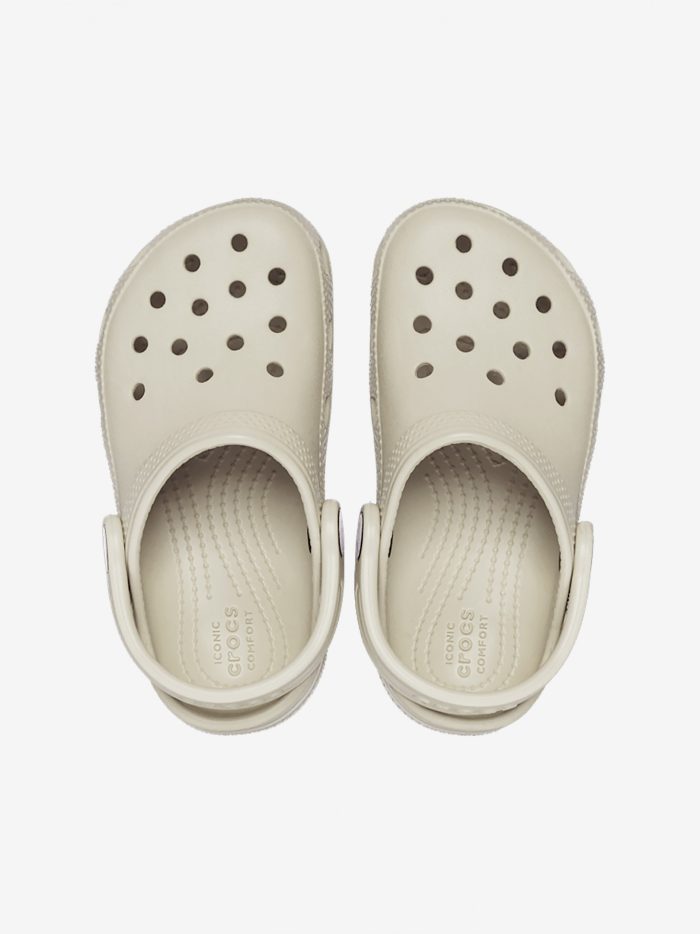Детские клоги Crocs Classic Toddler Beige Sandals 206990-2y2 — изображение 6