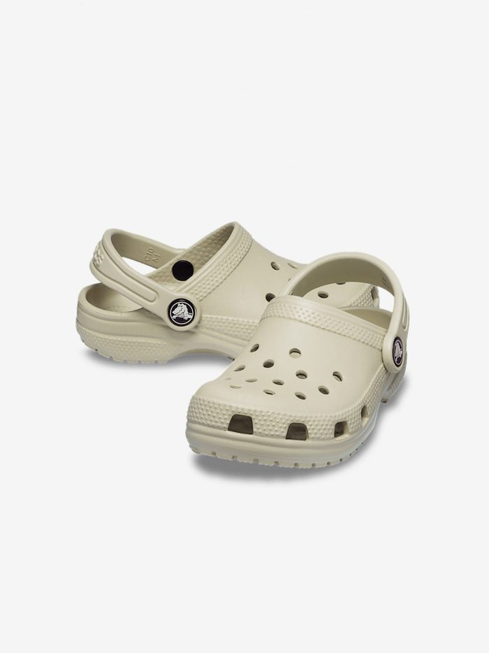 Детские клоги Crocs Classic Toddler Beige Sandals 206990-2y2 — изображение 3