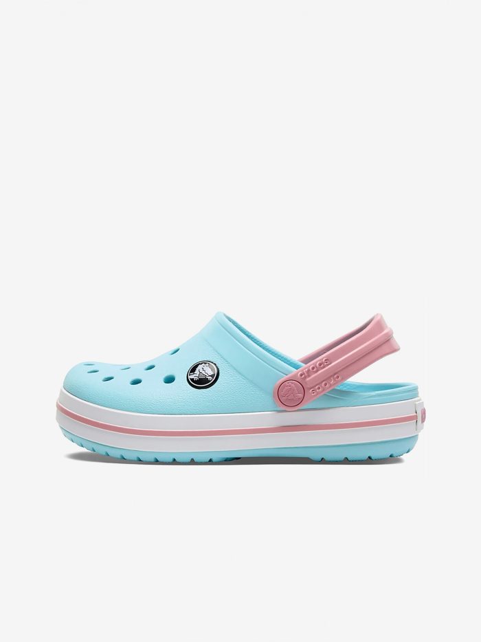 Детские клоги Crocs Crocband C Kids Blue and Pink Sandals 207006-4S3 (3) Детские клоги Crocs Crocband C Kids Blue and Pink Sandals 207006-4S3 — изображение 1