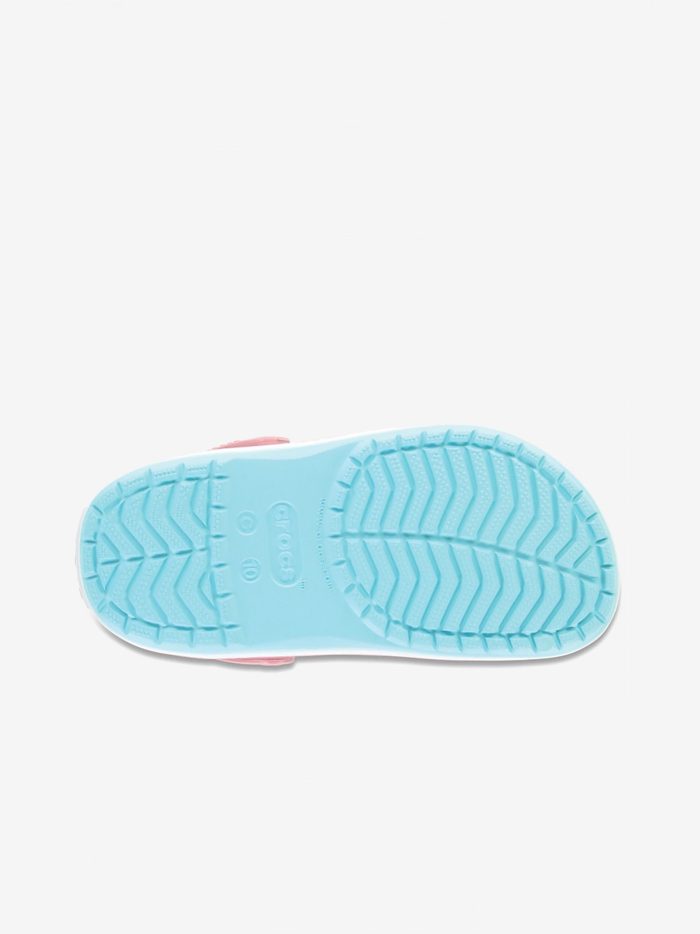 Детские клоги Crocs Crocband C Kids Blue and Pink Sandals 207006-4S3 — изображение 5